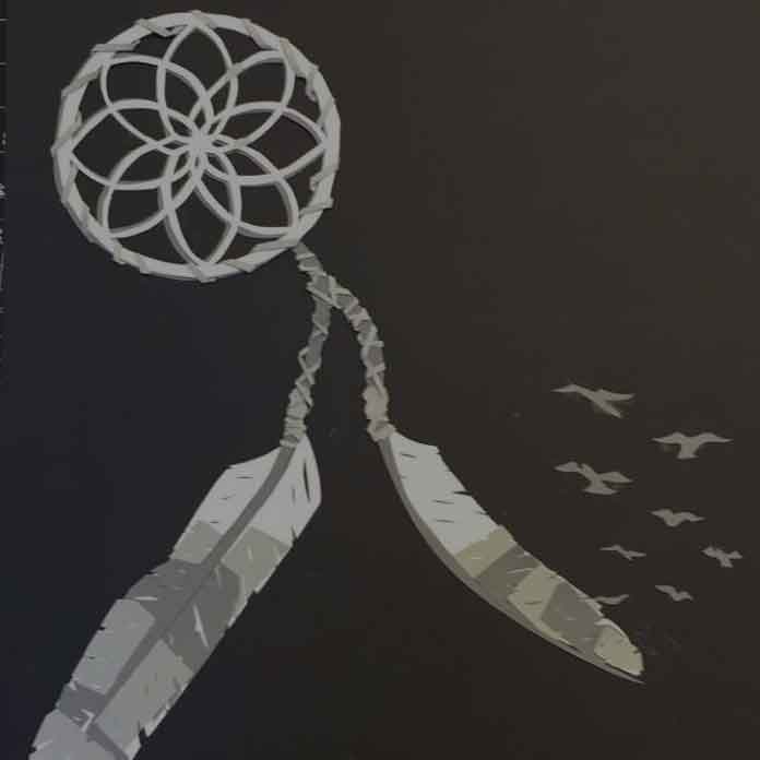 Dreamcatcher Made With Paper